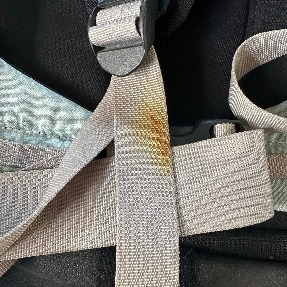 Clive Skateboard Backpack Zipper Buckles Straps Light Blue‎ Multipocket - Picture 2 of 15